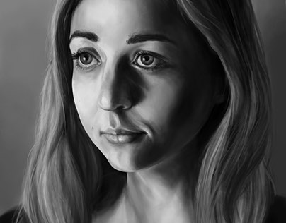 Digital Portrait based on In Class Photos