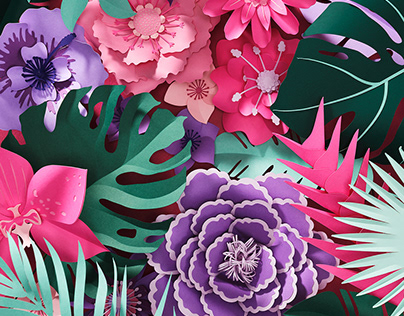 Tropical Flowers - Real Simple Magazine