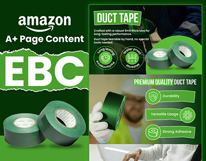 Duct Tape Amazon EBC || A+ Page Content