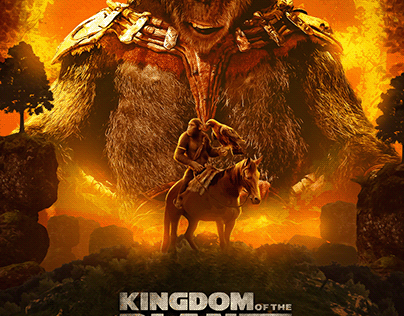 unoffical poster for kingdom of planet of apes