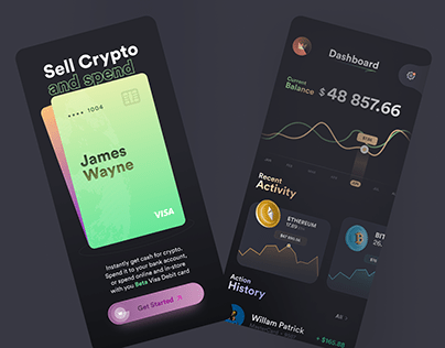 Crypto app redesign