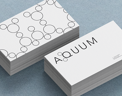 AQUUM - An hypothetical brand identity