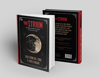 THE STRAIN (Redesign novel cover)