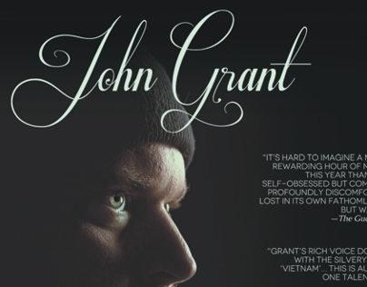 John Grant — Poster and Ads