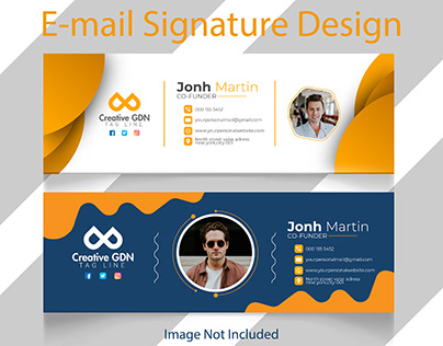 Creative E-mail Signature Design