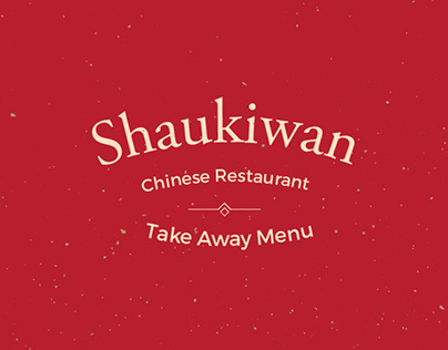 Chinese Restaurant - Business Card & Takeaway Menu