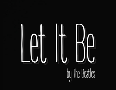 The Beatles - Let It Be cover by Braicu Alecsandru