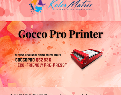 Gocco Printer on Sale Now
