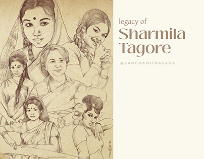 Tribute to the Legacy of Sharmila Tagore - portraits