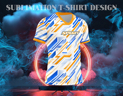 Sublimation T-Shirt Design [Free Mockup]