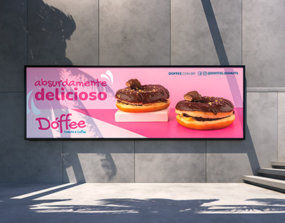 Reposicionamento Visual Dóffee Donuts & Coffee