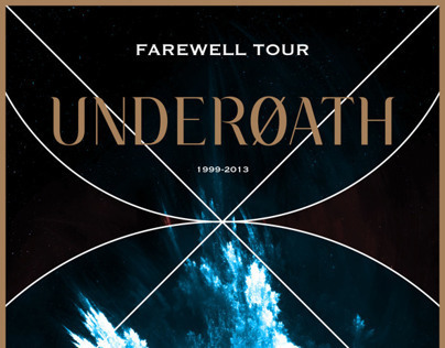 Underøath Farewell Tour Poster