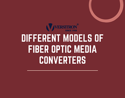 Models of Fiber Optic Media Converters by Versitron