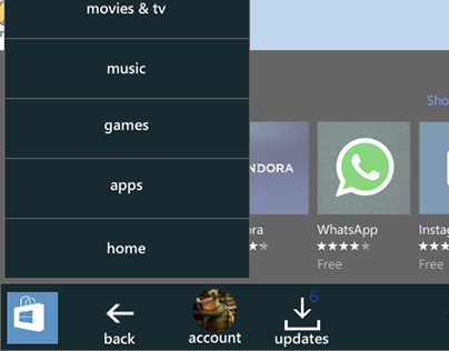 Windows Store App (Redesign)