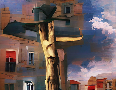 The appearance of the crucifix in urban areas No. 1