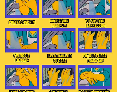 Project thumbnail - The Simpsons- COVID 19 Hand Easy guise