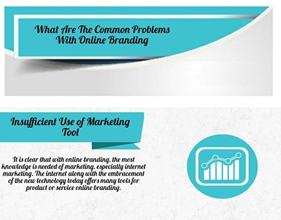 What are the common problems with online branding?