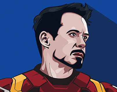 Tony Stark Digital painting
