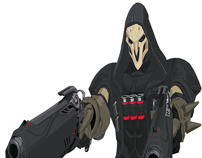 Art vetorial: Reaper overwatch