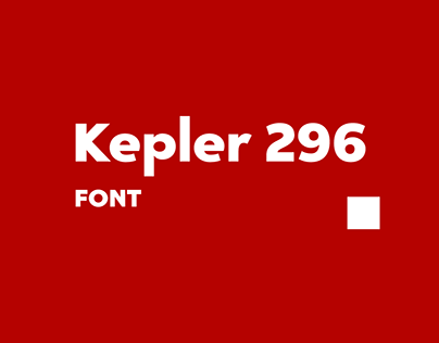 Kepler 296 | font