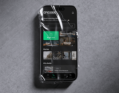 Episode Hotel App | Mobile UX/UI Design