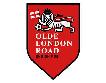 Olde London Road Identity, English Style Soccer Pub