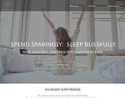 Regent Sleep Website