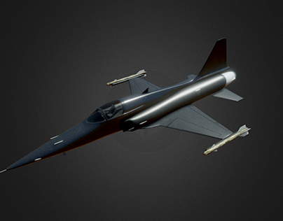 F20 Fighter Jet Model