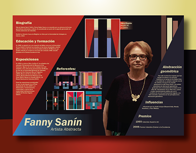 Infografía (Fanny Sanín) Diseño Arquigráfico (UADE2019)