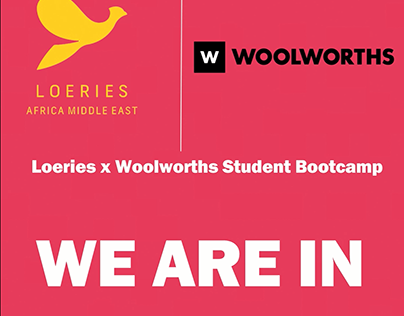 Loeries x Woolworth's student boot camp announcement