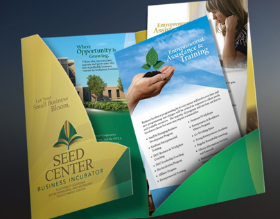 Seed Center - Presentation Brochure Design