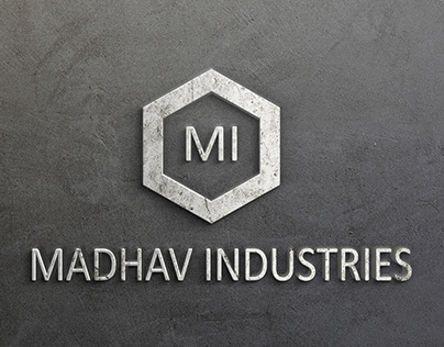 Madhav Industries Brand Logo Design | WebsManiac Inc.
