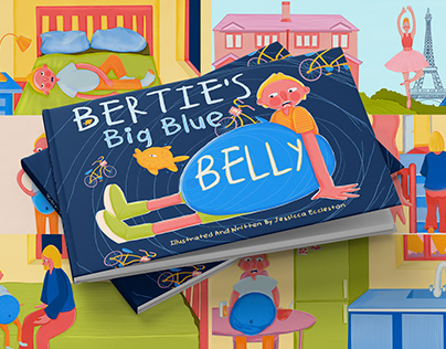 Bertie's Big Blue Belly: Children's Book