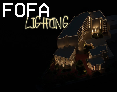 Faculty Of Fine Arts / Facade lighting