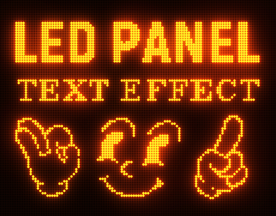LED Panel | Photoshop Template