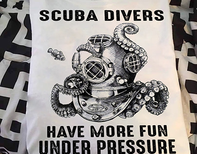 Scuba divers have more fun under pressure
