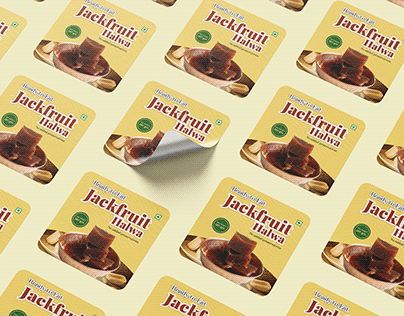 Sticker Design Concept | Jackfruit Halwa |