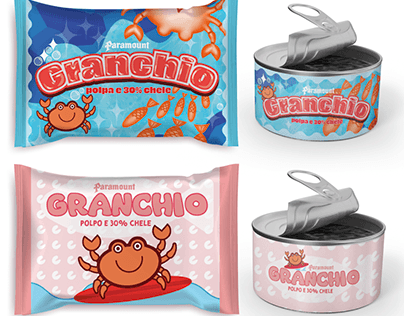 Candy Crabmeat Packaging Design
