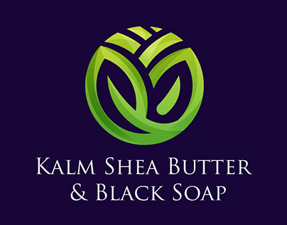 LOGO DESIGN FOR KALM SHEA BUTTER AND BLACK SOAP