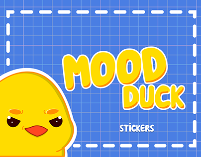 Telegram stickerpack "Mood duck"