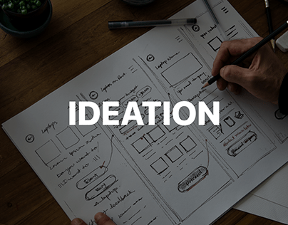 Design Ideation Process | Sketching Ideas | Wireframes