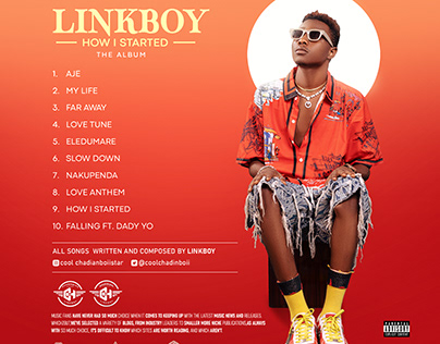 Project thumbnail - ALBUM COVER DESIGN FOR LINKBOY