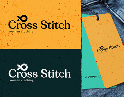 Cross Stitch Logo Freelance Client