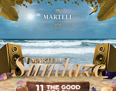 Martell sundaze digital flyer