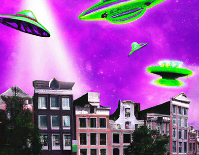 UFOs over Amsterdam