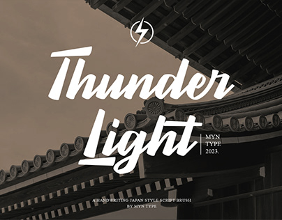 Project thumbnail - Thunder Light - Strong Font