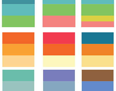 151 Pokémons Color Palette