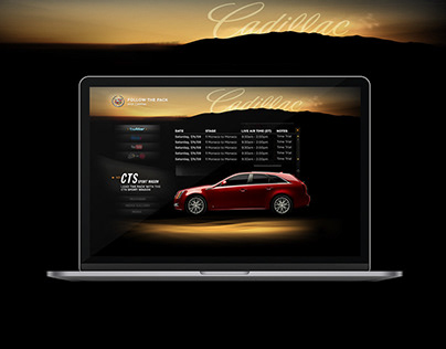 Cadillac | Website Design