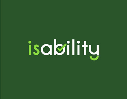 Isability logo - Disability care provider logo design