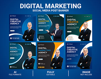 Digital Marketing Social Media post Banner
